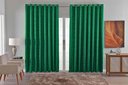 Ver imagem 2 de Cortina Jacquard Luxo em Tecido Semi Blackout Sala 2,00x1,30:verde Bandeira
