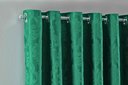 Ver imagem 3 de Cortina Jacquard Luxo em Tecido Semi Blackout Sala 2,00x1,30:verde Bandeira