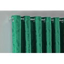 Ver imagem 3 de Cortina Jacquard Luxo em Tecido Semi Blackout Sala 2,00x1,30:verde Bandeira