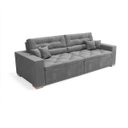 Ver imagem 4 de Sofá Prime 5 Lugares, Retrátil, Reclinável, 2,50M com Molas Yescasa