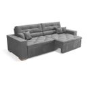 Ver imagem 5 de Sofá Prime 5 Lugares, Retrátil, Reclinável, 2,50M com Molas Yescasa