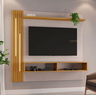 Painel Agrado para Tv até 65" Jcm Movelaria - Off/nature - 1