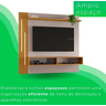 Painel Agrado para Tv até 65" Jcm Movelaria - Off/nature - 4