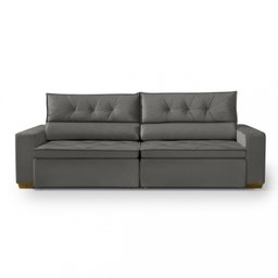 Sofá Prime 5 Lugares, Retrátil, Reclinável, 2,65M com Molas Yescasa - 7 Sofá Prime 5 Lugares, Retrátil, Reclinável, 2,65M com Molas Yescasa - 7