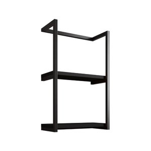 Toalheiro Para Banheiro Estilo Industrial Sahy Preto