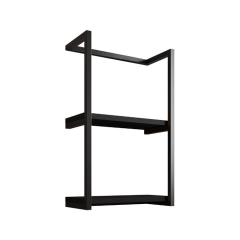 Toalheiro Para Banheiro Estilo Industrial Sahy Preto