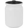 GLOW POTE 14x10x10cm 850ml CERÂMICA BRANCO - 1