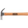 Martelo Unha 25mm Aço Forjado Polido Cabo Madeira - Vonder - 3
