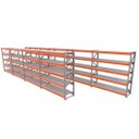 Ver imagem 1 de Kit 9 Mini Porta Pallet 250 Kg 180x200x60 (cxlxp)
