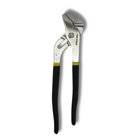 Alicate Bomba D´água 12" Canos Encanador Bico Papagaio Regulável Aço Forjado Cabo Borracha 300mm