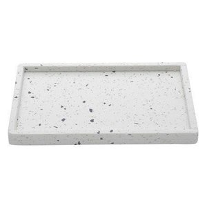 Bandeja de Marmore Terrazzo 27x17x2cm