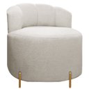 Ver imagem 6 de Kit Sofá Orgânico Grecia 2 Lugares 145cm e 2 Poltronas Linho Bouclê Bege Sofa Store