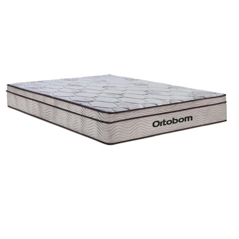 Colchão Ortobom de Molas Ensacadas Pillow In Pro Vida Casal 138cm