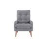 Poltrona Cadeira Descorativo Nantes Original Premium Boucle - 3