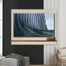 Painel Tv 55 Polegadas Off White Madeira Vênus Tebarrot - 1