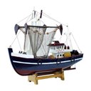 Ver imagem 1 de Miniatura Barco Navio Caravela Madeira Enfeite Decorativo 28cm