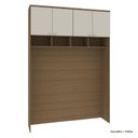 Ver imagem 1 de Guarda Roupa Modulado Ponte 163cm 04 Portas 234cm Alt Setiba