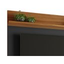 Ver imagem 3 de Rack com Painel Assimério Preto com Freijó - MoveisAqui