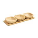 Ver imagem 1 de Jogo Petisqueira Home Style Bambus 33 Cm X 13 Cm