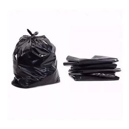 Saco de Lixo Reforçado Preto 50 Litros com 100un - 1
