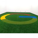 Ver imagem 2 de Tapete de Grama Sintética Decoração 12mm Verde 2m² (2m X 1m)