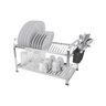 Escorredor Inox 20 Pratos - Design Moderno - Resistente - 1