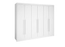 Ver imagem 1 de Guarda Roupa Casal Athos 6 Portas 100% Mdf D`doro Móveis - Branco