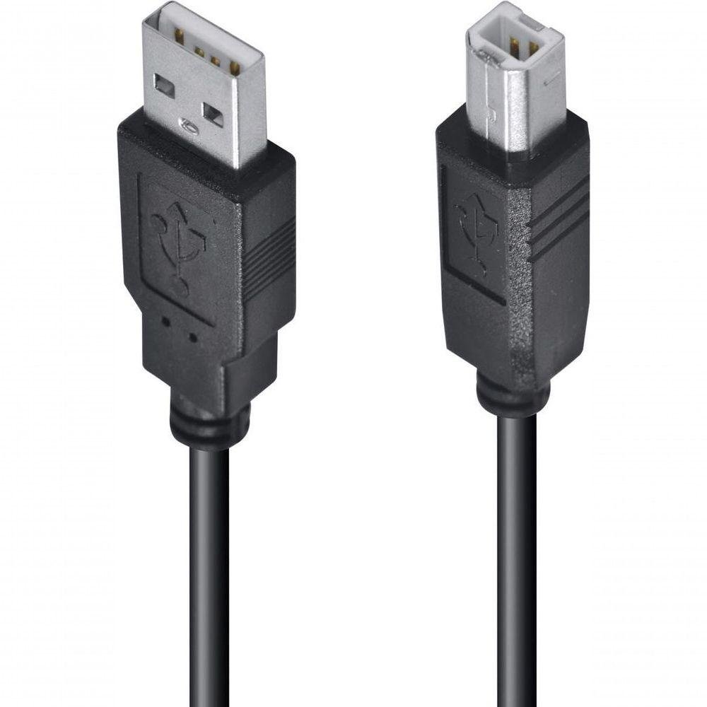 Cabo Usb para Impressora a Macho X B Macho 2.0 - 3m Uambm-3 - Pc - 10 - 2