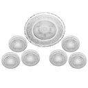 Ver imagem 1 de Conjunto Lyor 7 Pecas para Sobremesa de Vidro Angel 220444