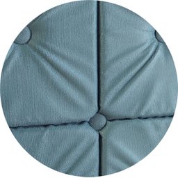 Painel de Cama Solteiro 0,90cm Botão - Cores - Compra Moveis em Casa: Azul - 2