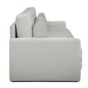 Ver imagem 4 de Sofá-cama 3 Lugares Mh-1606 Herval 176 Cm Colchão Casal Linho Cinza C