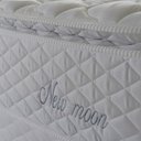 Ver imagem 5 de Conjunto Cama Box Solteiro New Moon 88x188x66 Branco C/ Molas Ensacadas