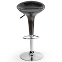 Ver imagem 2 de Kit 02 Un Banquetas Giratória Alta Tulipa Lotus Assento Abs