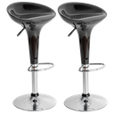 Ver imagem 1 de Kit 02 Un Banquetas Giratória Alta Tulipa Lotus Assento Abs