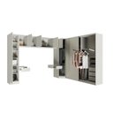 Ver imagem 7 de Guarda-Roupa Modulado de Canto Obliquo 8 Peças 9 Portas Orion CabeCasa MadeiraOriginals