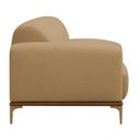 Ver imagem 5 de Sofá Living Unne 3 Lugares 210cm Terminal Esquerdo Bouclé Camel - Nexta Casa