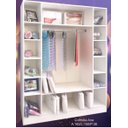 Ver imagem 4 de Expositor Armario Nichos,cabideiro Loja Ana Branco Closet