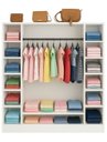 Ver mais imagens de Armário Closet Modular 12 Prateleiras em Colméia e Arara Cabideiro Ana Branco