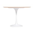 Ver imagem 2 de Mesa Saarinen Redonda Imbuia 137cm - Base Branca