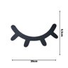 Par de Cílios Preto em Mdf Decoração para Quarto/sala de Lash Designer (30x9,5) - 3