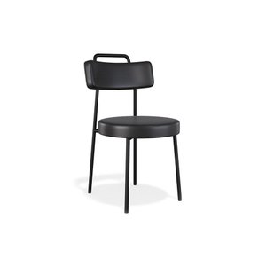 Cadeira Ster Couríssimo Preto - Belliv Decor