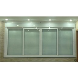 Janela com Persiana Integrada em Alumínio 4 Folhas Branco - 100x200 - 3