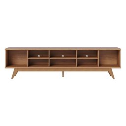 Rack para TV até 75 Polegadas com Ripado e 4 Portas Fortaleza - Colibri - 4