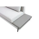 Ver imagem 5 de Sofá 2 Lugares Linho e Courissimo Bege Living Contemporâneo 180cm