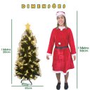 Ver imagem 2 de Arvore Natal Fibra Otica Completa Natalina Estrela Led Enfeite Decoraçao Festa Evento Casa Loja Port