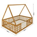 Ver imagem 4 de Cama Casal Montessoriana Valentina Mel