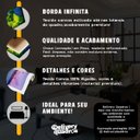 Ver imagem 3 de Conjunto 3 Quadros Decorativos por do Sol com Moldura Preta em Tecido Canvas P Sala Quarto