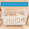 Berço Mini Cama 3 em 1 com Capitonê 100% MDF Maya Espresso Móveis - 10