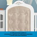 Ver mais imagens de Berço Mini Cama 3 em 1 com Capitonê 100% MDF Maya Espresso Móveis