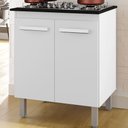 Ver imagem 2 de Balcao para Cooktop 4 Bocas 2p 75 Cm Jade Branco Mobbs
